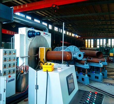 Elbow and Bend Steel Pipes Shot Blasting Equipment for Industrial Application