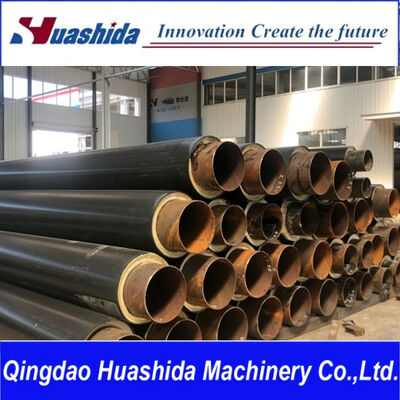 HDPE Outer Protective Pipe Extrusion Line with Vacuum Calibrating Method and Dust-Free Planetary Cutting for High-Speed Energy-Saving Pre-Insulated Pipe Production