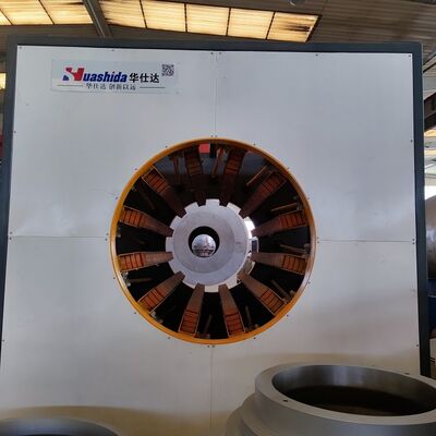 PLC Controlled HDPE Casing Extrusion Line with Vacuum Calibration Technology and Single-Screw Extruder for Pre-Insulated Pipe Production