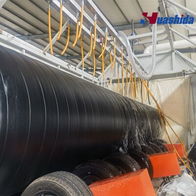 Automated Polyurethane Spray Foam Preinsulated Pipe Production Line with High-Pressure Foaming Machine for 500-1600mm Pipe Diameter Range