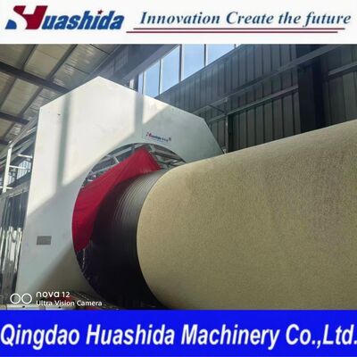 Automated PLC Control Pre-Insulated Pipe Production Line with High-Pressure Foaming Machine for 500-1600mm Diameter Range