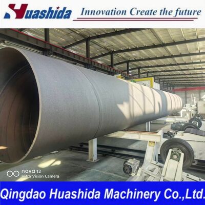 Automated Polyurethane Spray Foam Preinsulated Pipe Production Line with High-Pressure Foaming Machine for 500-1600mm Pipe Diameter Range