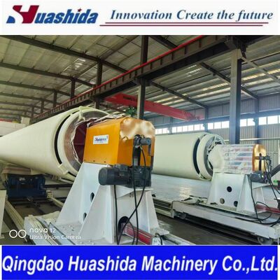 Automated Polyurethane Spray Foam Preinsulated Pipe Production Line with High-Pressure Foaming Machine for 500-1600mm Pipe Diameter Range