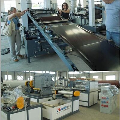 Plastic Sheet Extrusion Line for Single & Multilayer Sheet with Maximum 3000mm Width and 0.1-30mm Thickness