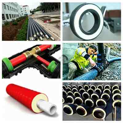 Continuous Flexible PERT PPR HDPE Insulation Pipe Production Line for Heating Supply