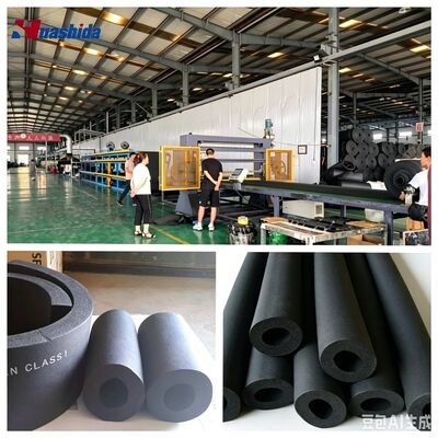 Rubber Foam Pipe Sheet Production Line Designed to Meet Demands of NBR PVC Rubber Foam Insulation Tubes Pipes and Sheets