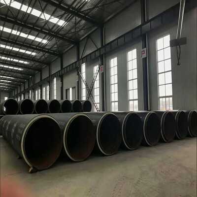 508-1620mm Insulated Steel Pipe PUR Spray PE Wrapping Production Line