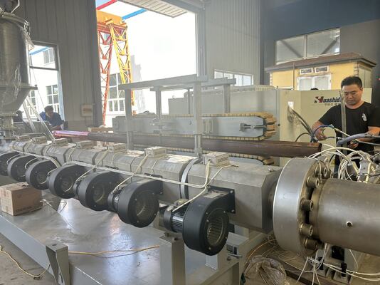 Advanced PERT Rigid Insulated Pipe Production Line (Dia.Range75-315MM)