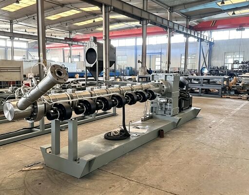one-step continous pre-insulated production line for steel pipe and plastic pipe