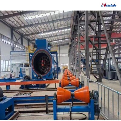 Steel Pipe Internal & External Fbe Coating Production machine with Rust Removal