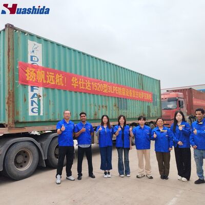 Fully Automatic 3PE Fbe Steel Pipe Anti-Corrosion Coating Line