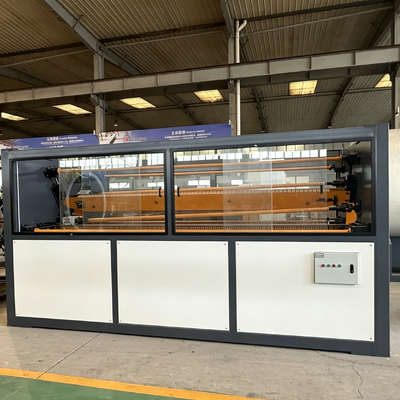 PE series vacuum calibrating method pre-insulated pipe outside casing extrusion line