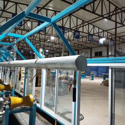 Steel pipe 3-layer polyethylene anti-corrosion coating line