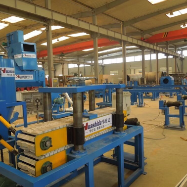 Steel pipe 3-layer polyethylene anti-corrosion coating line
