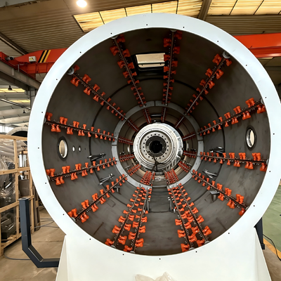 Vacuum Calibrating method Pre-Insulated Pipe outside casing extrusion line