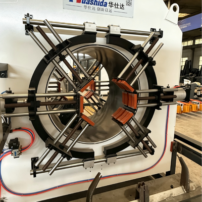 Vacuum Calibrating method Pre-Insulated Pipe outside casing extrusion line