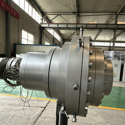 Vacuum Calibrating method Pre-Insulated Pipe outside casing extrusion line