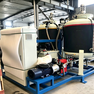 Pre-insulated Steel Pipe Production Line with PU Thickness 30-100 mm and PE Thickness 4-10 mm for 508-1520 mm Pipes
