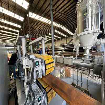 Flexible PU Foam Pre-Insulated PERT HDPE Pipe Extrusion Line for district heating
