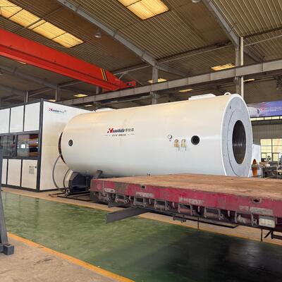 High-Precision PE insulated pipe extrusion line with vacuum calibration