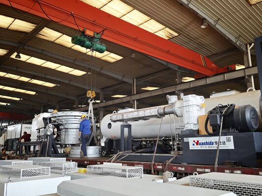 Fully Automated HDPE Pipe Extrusion Line with 355-1200mm Diameter Range and Vacuum Calibrating Method for Water and Gas Pipe Production