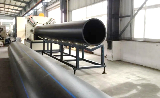 Fully Automated HDPE Pipe Extrusion Line with 355-1200mm Diameter Range and Vacuum Calibrating Method for Water and Gas Pipe Production
