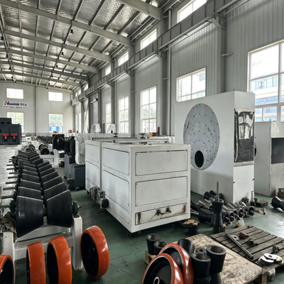 Internal External FBE 3LPE Steel Pipe Anti-Corrosion Coating Line with Shot Blasting