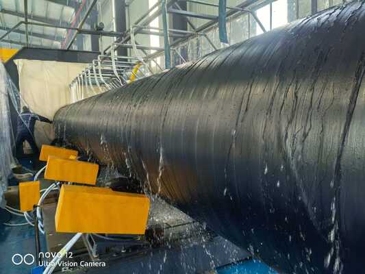 Full Automatic TPEP FBE 3LPE Steel Pipe Anti Corrosion Coating Line with Shot Blasting Machinery