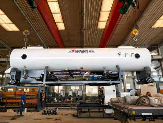 Large Diameter HDPE Vacuum Calibration Jacket Pipe Extrusion Line for Insulated Pipe