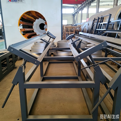 Large Diameter HDPE Vacuum Calibration Jacket Pipe Extrusion Line for Insulated Pipe