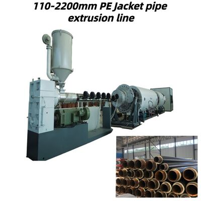Fully Automatic Pre-Insulated Pipe HDPE Jacket Pipe extrusion Line
