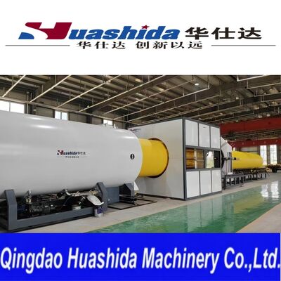 High Reliable PU Foaming Injection Pipe HDPE Jacket Extrusion Line

