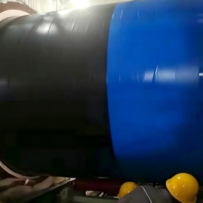 Línea de producción automática de revestimiento 3LPE para tuberías de acero