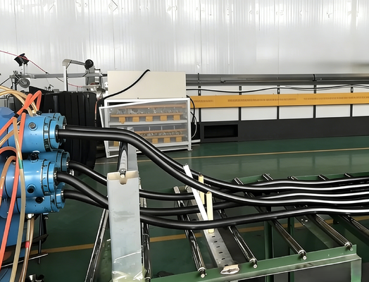 Fully Automatic Foam Pipe Production Line for 16-110mm Diameter NBR PVC EPDM Insulation Pipes
