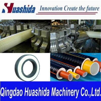Pert Thermal Insulation Pipe Continuous PU Foaming Production Line for District Heating Pipelines