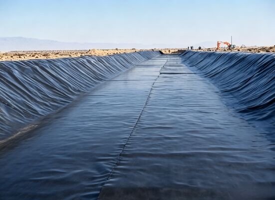HDPE Geomembrane Film & Sheet Production Line for Agricultural Reservoirs and Artificial Lakes