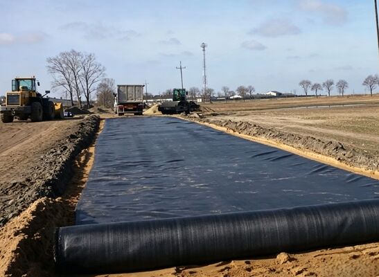 HDPE Geomembrane Film & Sheet Production Line for Agricultural Reservoirs and Artificial Lakes