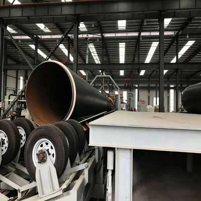 508-1620mm PUR Spray PE Wrapping Pre-Insulated Pipe Production Line for District Heating