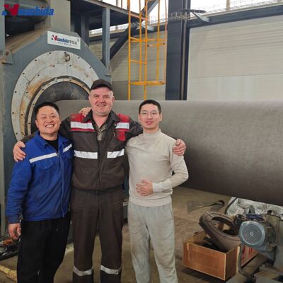 3LPE Steel Pipe Anti-Corrosion Coating Line with FBE Powder Coating for Oil & Gas Pipelines