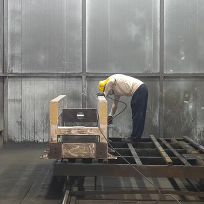 Large Pipe Shot Blasting Line & 3PE Anti-corrosion Production Line
