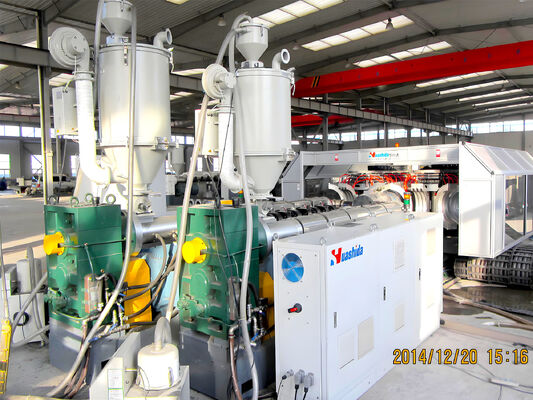 High-Speed PE/PP Double-Wall Corrugated Sewer Pipe Manufacturing Line