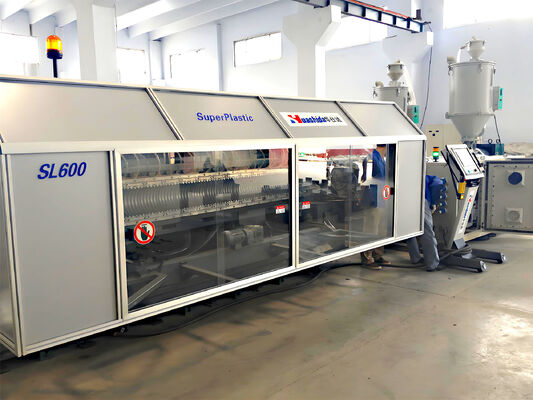 High-Speed PE/PP Double-Wall Corrugated Sewer Pipe Manufacturing Line
