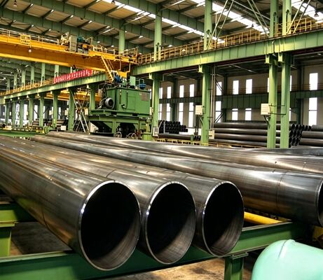 Internal Pipe Bore Shot Blasting Machine for Steel Pipe Derusting with 89 - 4200 mm Range, Automated Indexing and Rotation, and Closed-Loop Shot Recovery