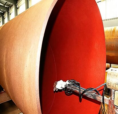 Internal Pipe Bore Shot Blasting Machine for Steel Pipe Derusting with 89 - 4200 mm Range, Automated Indexing and Rotation, and Closed-Loop Shot Recovery