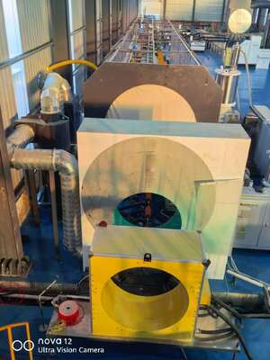Large Diameter Steel Pipe FBE Powder Anti-Corrosion Coating Line