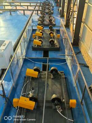 Large Diameter Steel Pipe FBE Powder Anti-Corrosion Coating Line