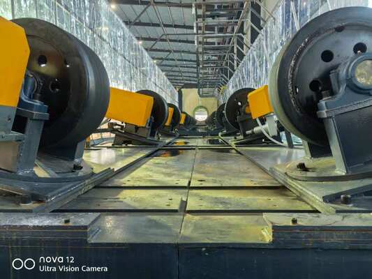 Large Diameter Steel Pipe FBE Powder Anti-Corrosion Coating Line