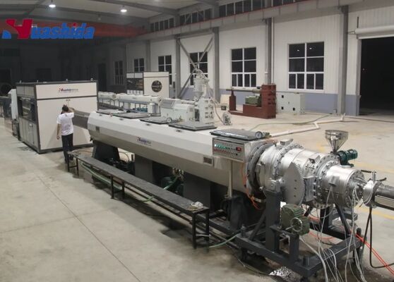 High-Efficiency HDPE Solid Wall Pressure Water Supply Pipe Extrusion Production Line