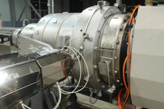 High-Efficiency HDPE Solid Wall Pressure Water Supply Pipe Extrusion Production Line