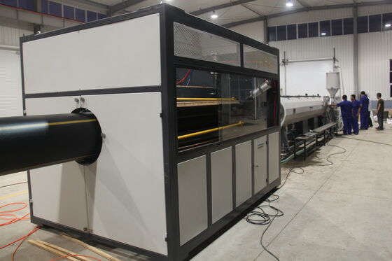 High-Efficiency HDPE Solid Wall Pressure Water Supply Pipe Extrusion Production Line